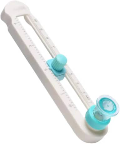 1 Unidade 360 ° Cortador De Bússola Rotativo Manual-Ferramenta De Corte Circular De Precisão Para Artesanato DIY (2-20 C