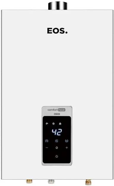 Aquecedor de Água a Gás EOS Digital 20 Litros (Gás Natural) Exaustão Forçada Branco EAQ200GD-N Bivolt