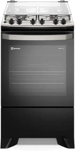 Fogão Electrolux 4 Bocas Experience com VaporBake Preto FE4TP