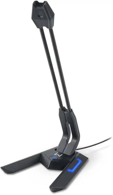 Microfone Gamer Olier USB LED Preto Warrior - PH255