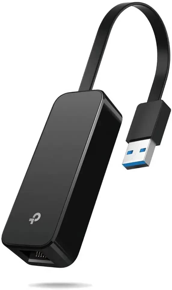 TP-Link Adaptador USB para Ethernet (UE306), suporta Nintendo Switch, adaptador de rede LAN USB 3.0 dobrável para Gigabit Ethernet, suporta Windows, Linux, Apple MacBook OS 10.11-12, Surface