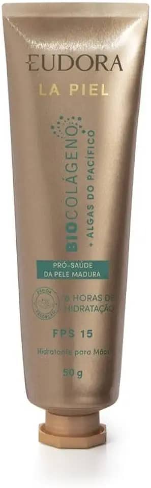 Eudora La Piel Algas do Pacífico Hidratante Para Mãos FPS 15 50g