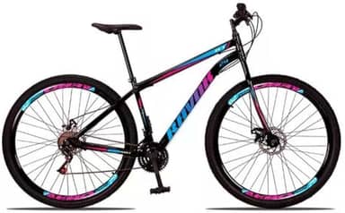 Bicicleta Aro 29 Ravok 21v Aço Carbono Freios a Disco