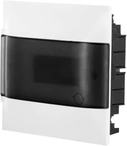 QUADRO DISTRIBUICAO PLASTICO - PROTECTBOX 8 DIN EMBUTIR TRANSP - CEMAR - 134018