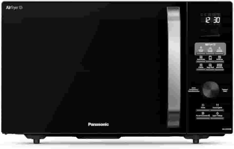 Micro-ondas 30 Litros Panasonic CD89NBRUN com Função Air Fryer, Grill e Convecção Preto 110V