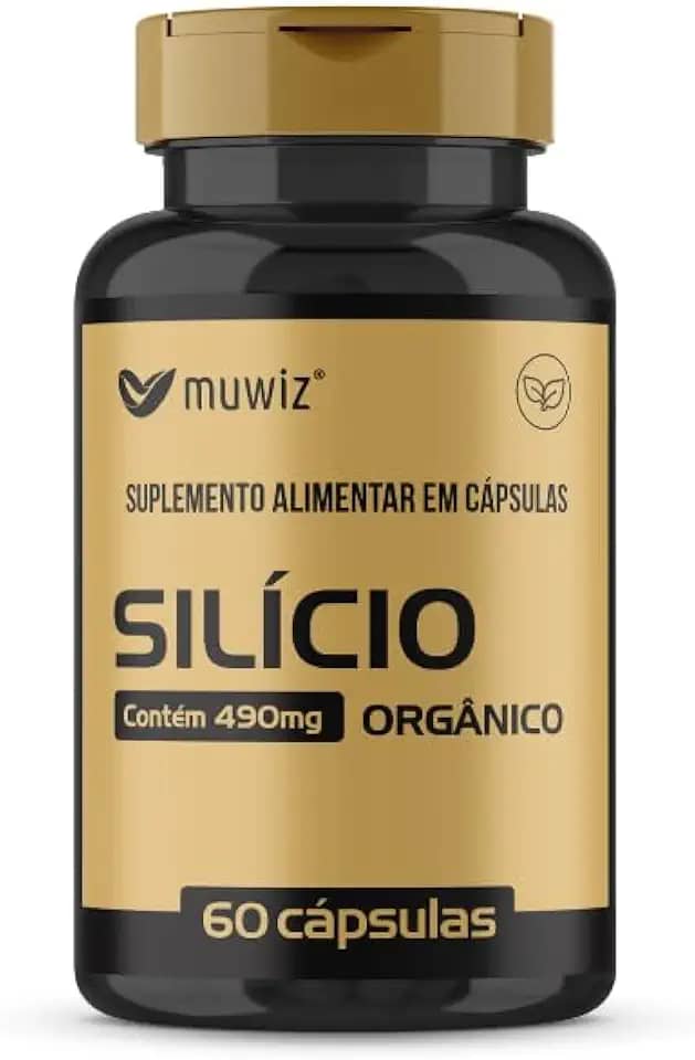 Silício Orgânico – 490mg / 60 cápsulas Muwiz