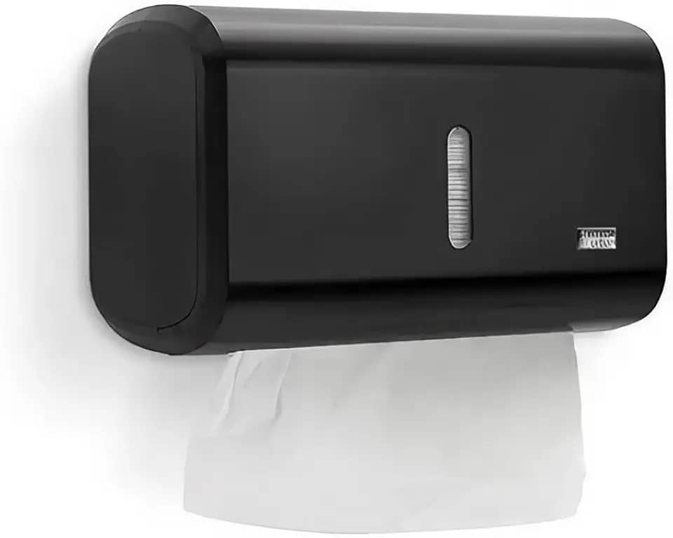 Dispenser Porta Papel Toalha Premisse Urban Compacto Preto