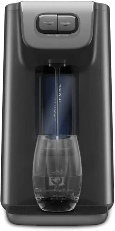 Purificador Electrolux Experience Água Gelada, Fria ou Natural com Compressor Grafite (PC01X) 220V