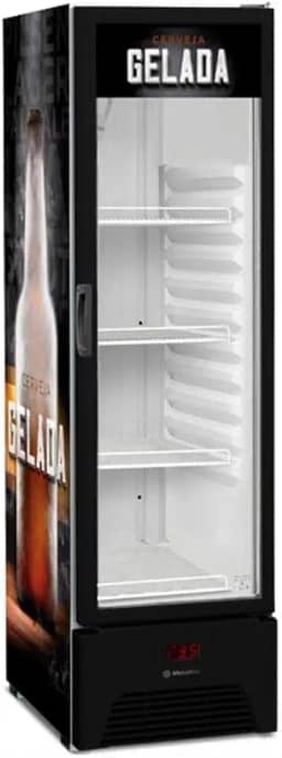 Cervejeira Expositora Slim Metalfrio 324 Litros Vn28rp 110v