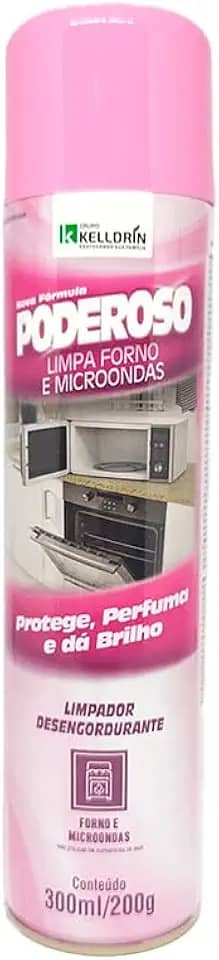 Limpa Forno e Microondas Aerosol Poderoso Kelldrin 300ml