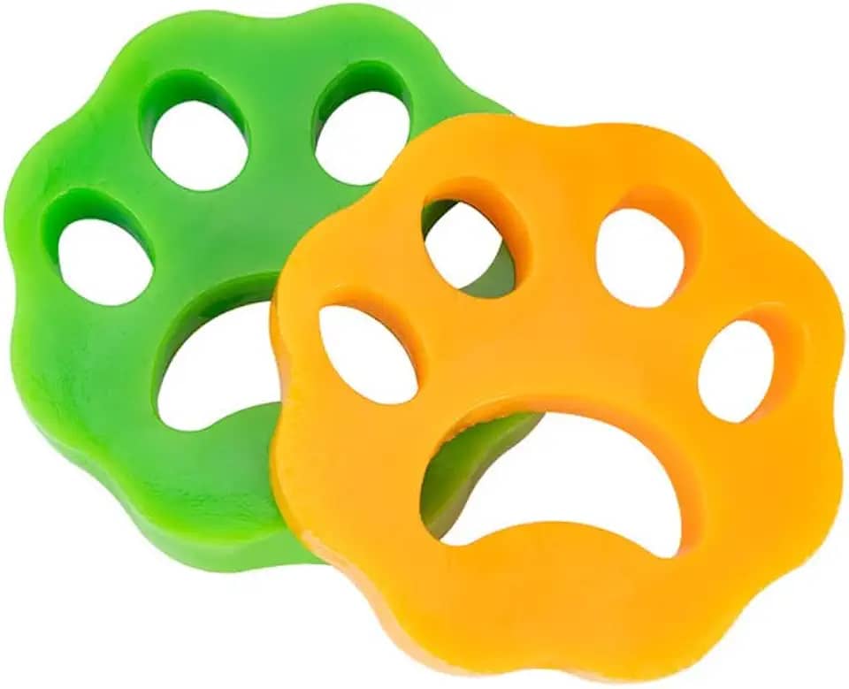 Removedor de Pelos Máquina de Lavar Gato Cachorro Reutilizável 2 Peças