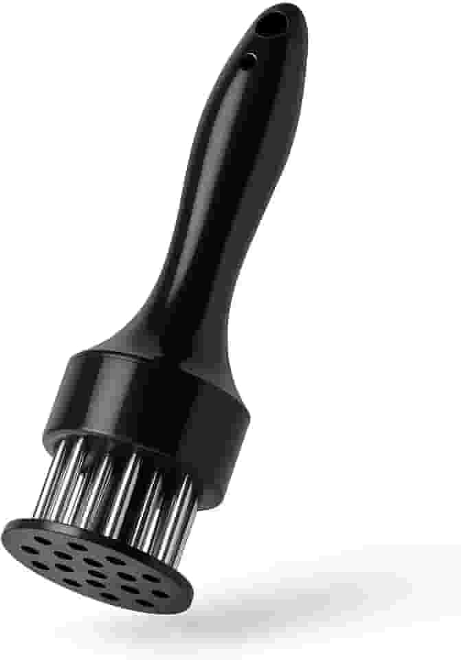 Amaciador de Carne com 16 Agulhas Inox Premium | Dupla Face Precisa | Maciez & Sabor