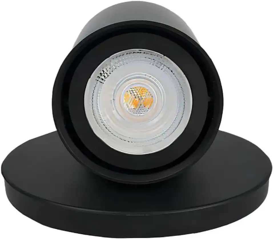 Arandela Spot 4490 Direcionável Gu10 P/Lâmp. Dicroica - Preto