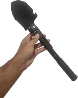 Pá PortáTil DobráVel Militar De EmergêNcia Multi-FunçãO AçO,42x9.9cm,Camping Equipamentos