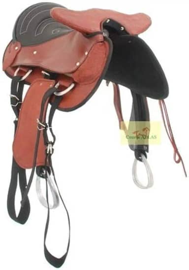 Sela Australiana De Cabeça Simples Completa Passeio Havana De Couro