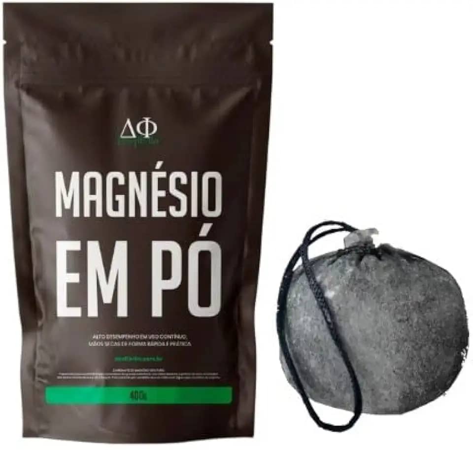 Magnésio 400gr - Desfibrila® - Magnésio para Crossfit, Escalada, Calistenia, Power Lifting