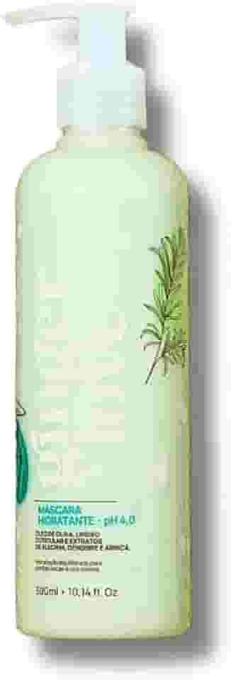 Ginger Love Máscara Hidratante Capilar, Vegano, com Óleo de Oliva e Gengibre, para Couro Cabeludo Oleoso, 300ml - Virá Cosméticos