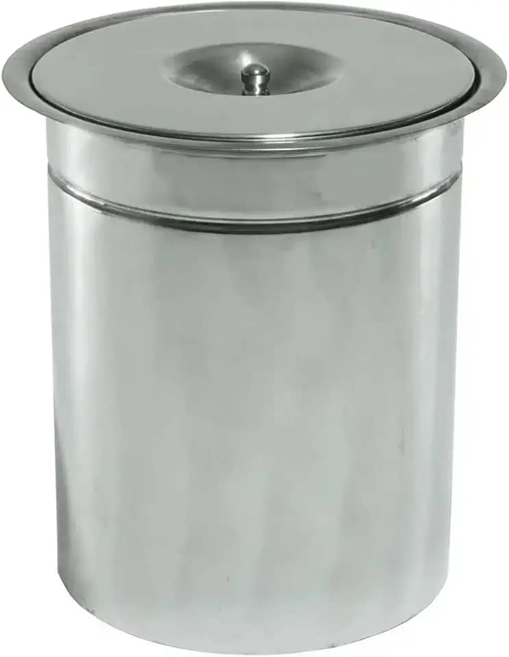 Lixeira Pia Cozinha Embutir Aço Inox 5 Litros