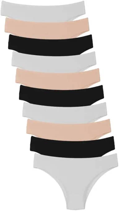 Kit 10 Calcinhas de algodão feminina A10 Tanga Feminina Sortidas