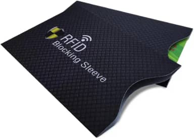 CARBONO BRASIL - 5 Envelopes Rfid Bloqueador Cartão De Crédito Contactless PRETA CARBONO BRASIL