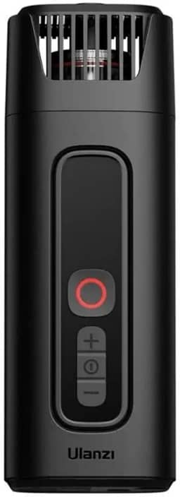 HollyWave Máquina Fumaça/Neblina Fm01 p/Foto Filmagens Preto, Portátil Ideal para Efeitos de Fotografia e Videografia Ambientes Internos e Externos