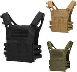 Colete Esportivo A54 Estilo Modular para Airsoft, Paintball e Cosplay | Leve, Ajustável e Resistente