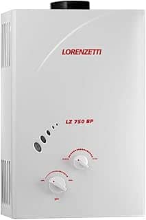Aquecedor de Água a Gás Lz 750BP GLP 7, 0 L/Min, Exaustão Natural, Lorenzetti, 7412087