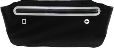 Pochete Esportiva de Corrida com Porta Celular, Antifurto, Impermeável, Preta