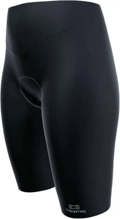 Bermuda Feminina Marcio May Comfort Cós Alto Branca/Dourado - Gel