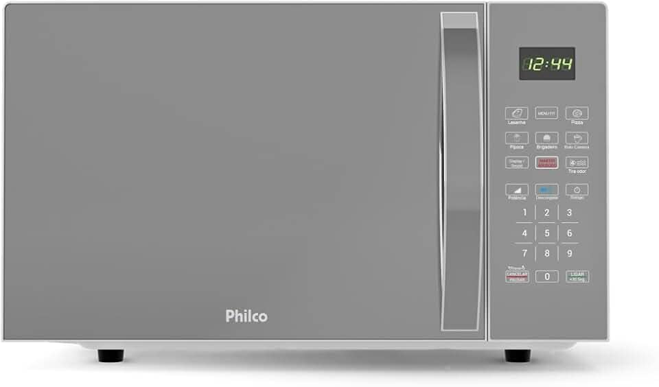 Micro-ondas 33L Philco PMO38S Limpa Fácil 1400W 127V