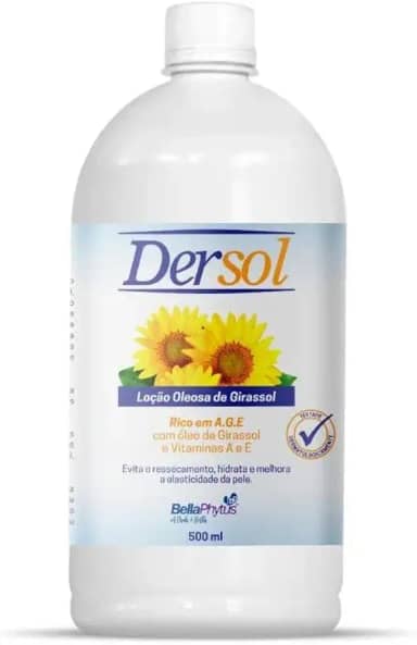 Dersol Oleo de Girassol BellaPhytus, 500ml