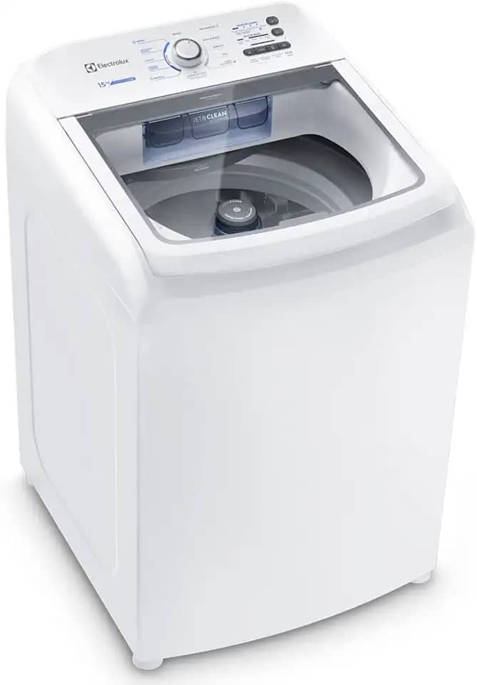 Máquina de Lavar 15kg Electrolux Essential Care com Cesto Inox, Jet&Clean e Ultra Filter (LED15) 220V