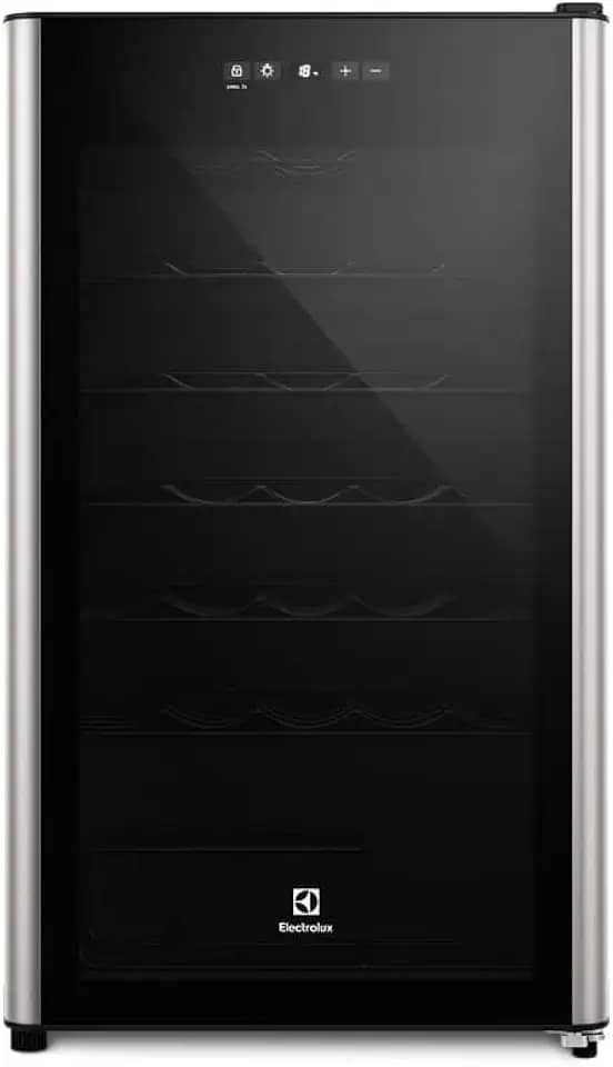 Adega de Vinho Climatizada Electrolux 34 Garrafas Uma Porta com Painel Digital (WSF34) - 220 Volts