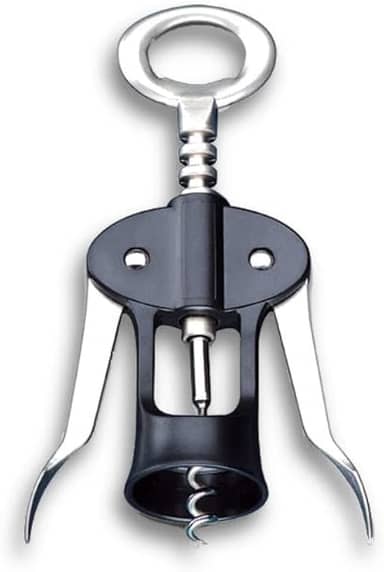 Brinox - Saca Rolhas Aço Inoxidável - Preto