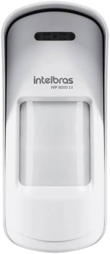 Sensor Movimento S/fio Ir Ivp 8000 ex Intelbras Pet Duplo Pir