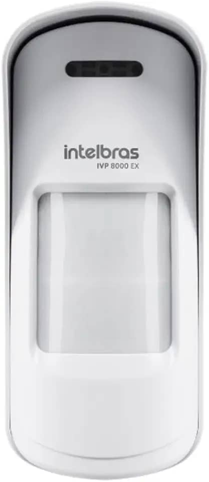 Sensor Movimento S/fio Ir Ivp 8000 ex Intelbras Pet Duplo Pir