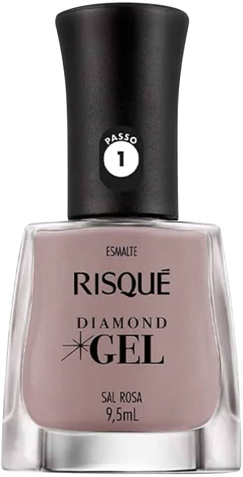 Risqué Esmalte Diamond Gel Sal Rosa Cremoso 9 5 Ml