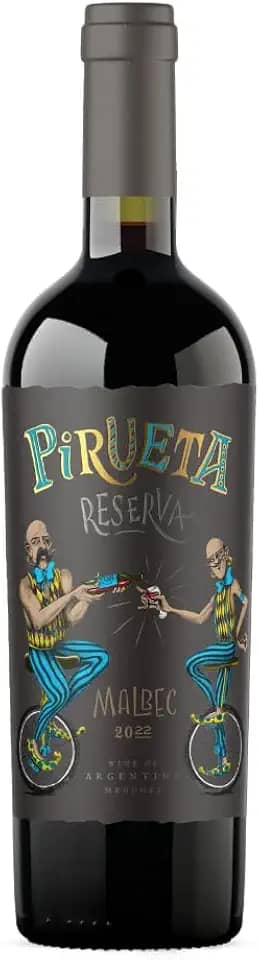 Vinho Tinto Argentino Pirueta Reserva Malbec 2020 750ml