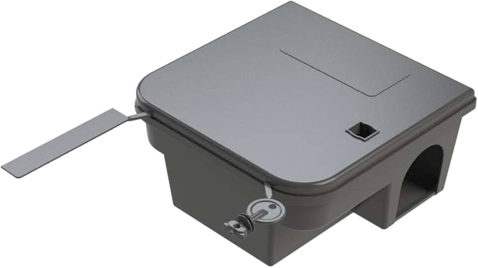Porta Isca Control Box Ratoeira Controle Pragas Pega Ratos Ratazanas Camundongos