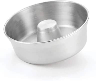 Forma de Bolo Nº 24, Aluminio Oliveira, Prata