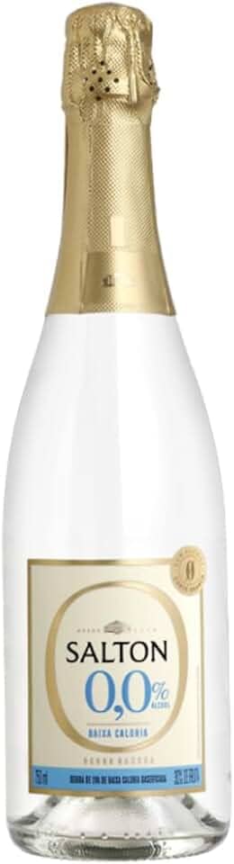 Salton' Zero Álcool Baixa Caloria Branco Espumante Alcohol Free 0,0% - 750ml