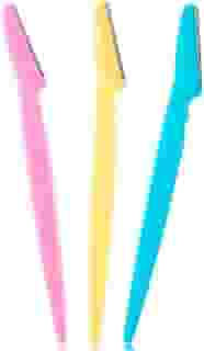 3 Navalha para sobrancelhas e rosto super afiada