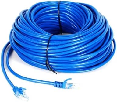 Cabo de Rede Ethernet Cat5e 15 Metros RJ45 Kap-W-15M – Conexão Estável, Alta Velocidade e Ideal para Internet, PC, Roteador e Games