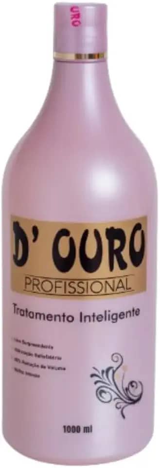 D’Ouro Tratamento Inteligente 1000 ml – redução de volume, realinhamento e hidratação | uso profissional