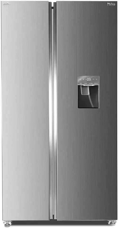 Geladeira Philco Side By Side PRF535ID Eco Inverter 434L Inox 110v