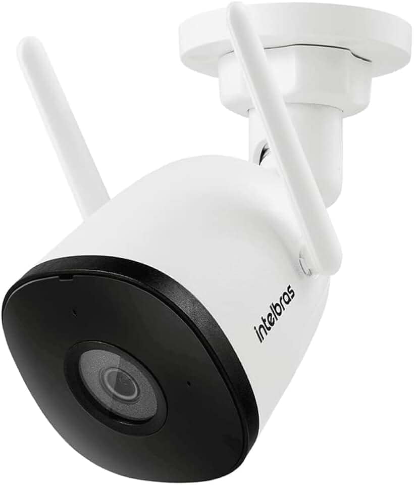 Câmera Inteligente Compatível com Alexa Wi-Fi Full HD iM5 SC Branco Intelbras