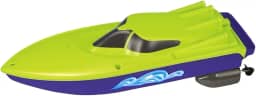 Super Lancha de Controle Remoto - Brinquedo Aquático - Velocidade e Diversão Garantida - Cores Verde/Roxo e Laranja/Cinza - Ideal para piscinas e lagos (Verde/Roxo)