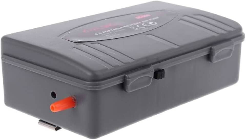 Bombinha de Ar a Pilha para Aquário + Mangueira Oxigenador de Iscas Vivas Aerador Silent Universal Aquário Peixes