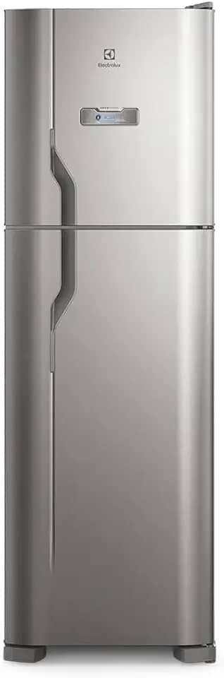 Geladeira Electrolux Frost Free 400L Efficient Turbo Freezer Duplex Inox Look (DFX44) 127 V