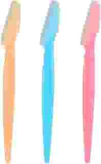 Kit de Navalha Lâminas Ferramentas de Depilação Esfoliante + Capa de Precisão - Sobrancelhas e Rosto